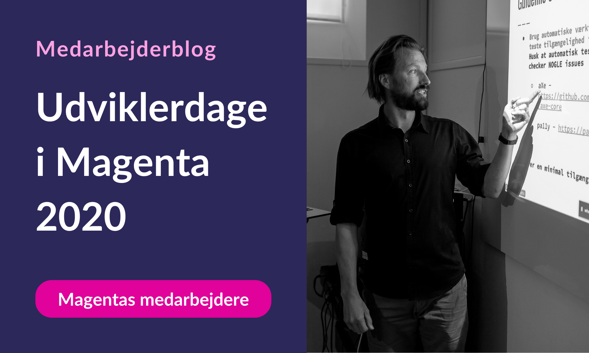 Udviklerdage i Magenta 2020