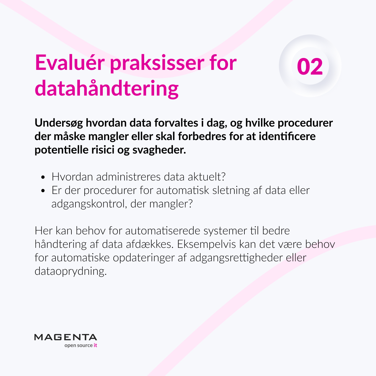 Guide: Optimér datasikkerheden i din organisation gennem automatisering