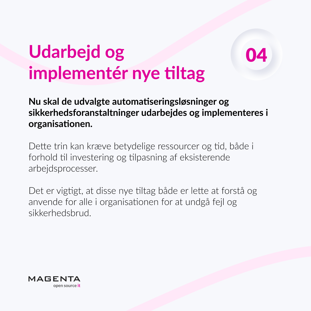 Guide: Optimér datasikkerheden i din organisation gennem automatisering