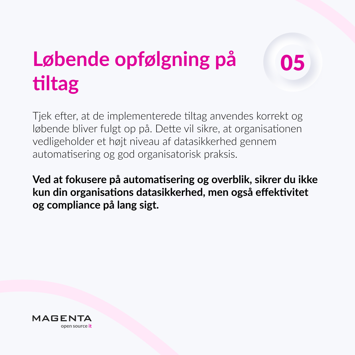 Guide: Optimér datasikkerheden i din organisation gennem automatisering